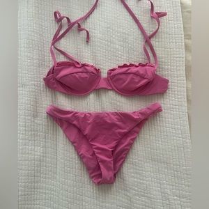 Dippin Daisies Hot Pink Swimsuit
